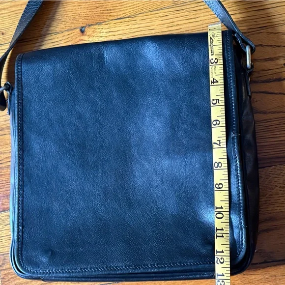 Genuine Leather Made in Italy Messenger Bag